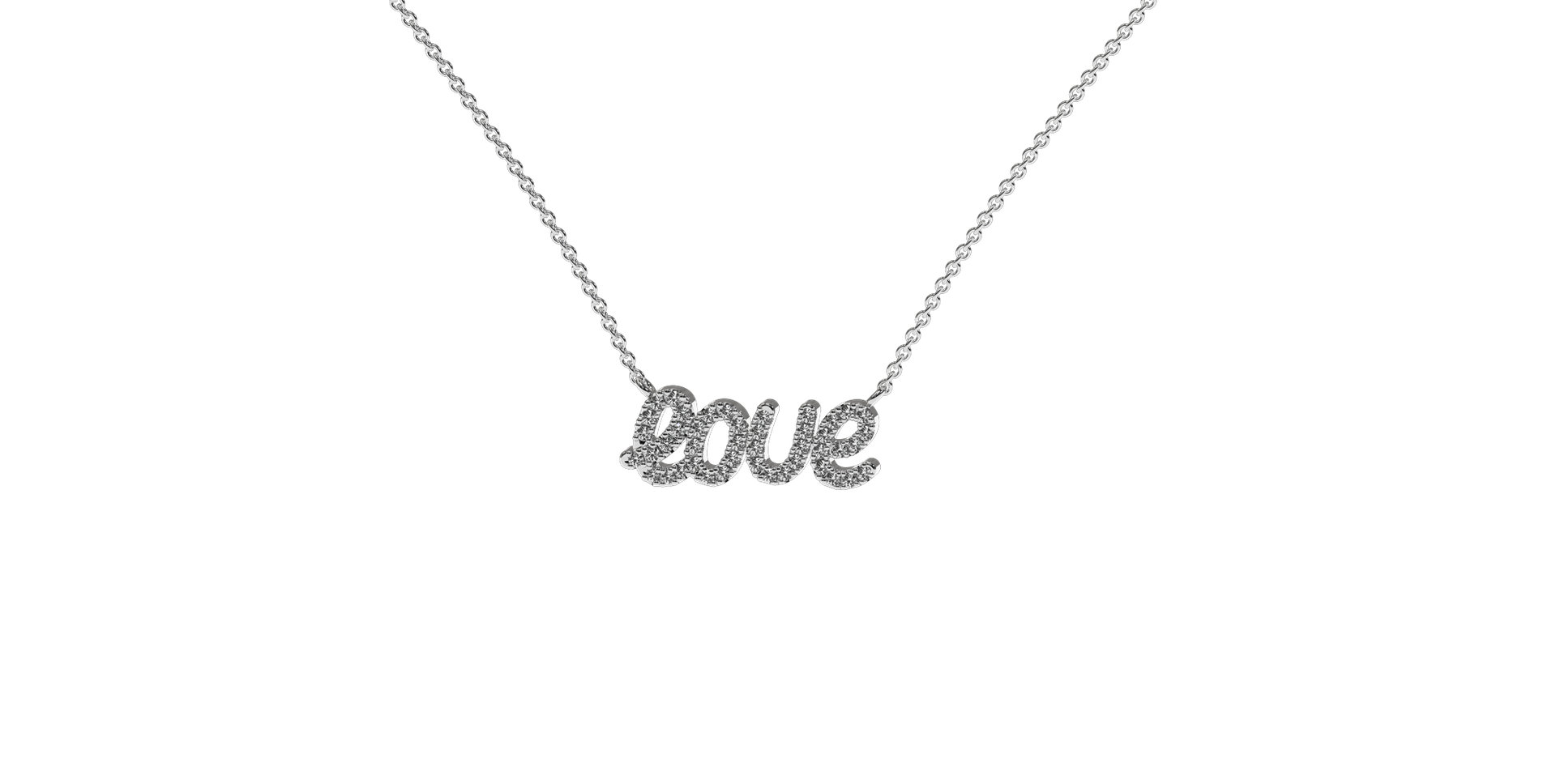 Diamond necklace Precious Love