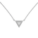 Diamond necklace Charming Triangle2