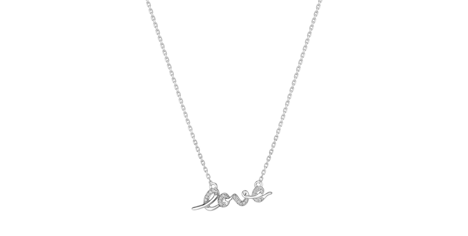 Diamond necklace Tender Love