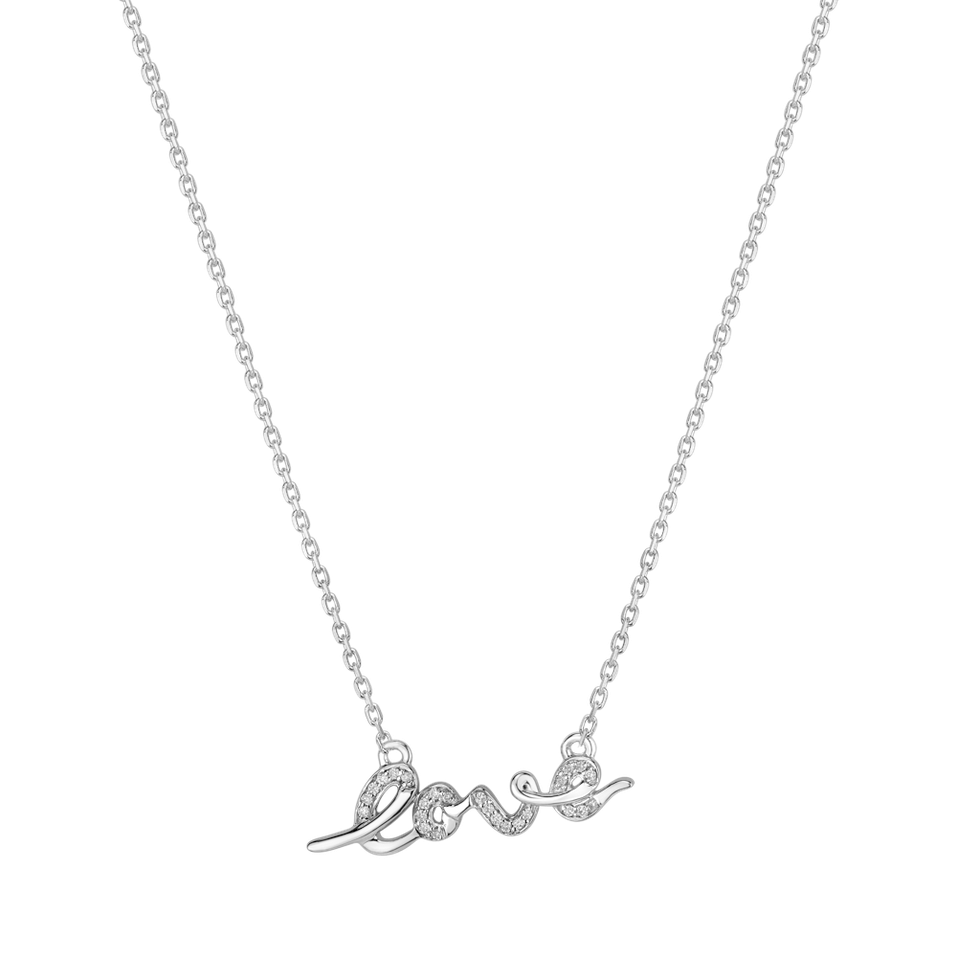 Diamond necklace Tender Love