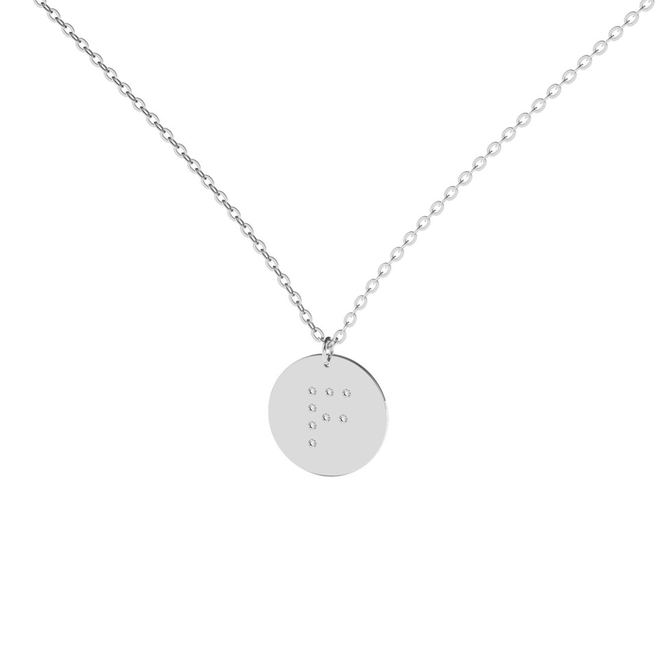 Diamond necklace Diamond Coins F