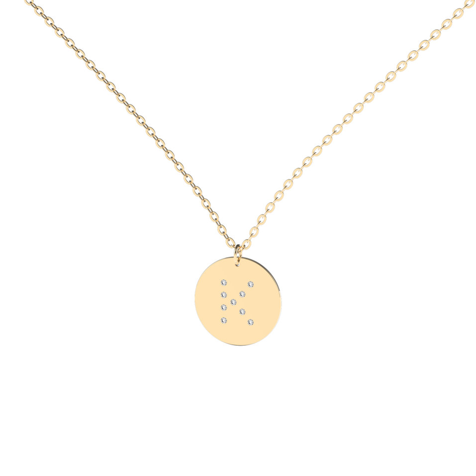 Diamond necklace Diamond Coins K