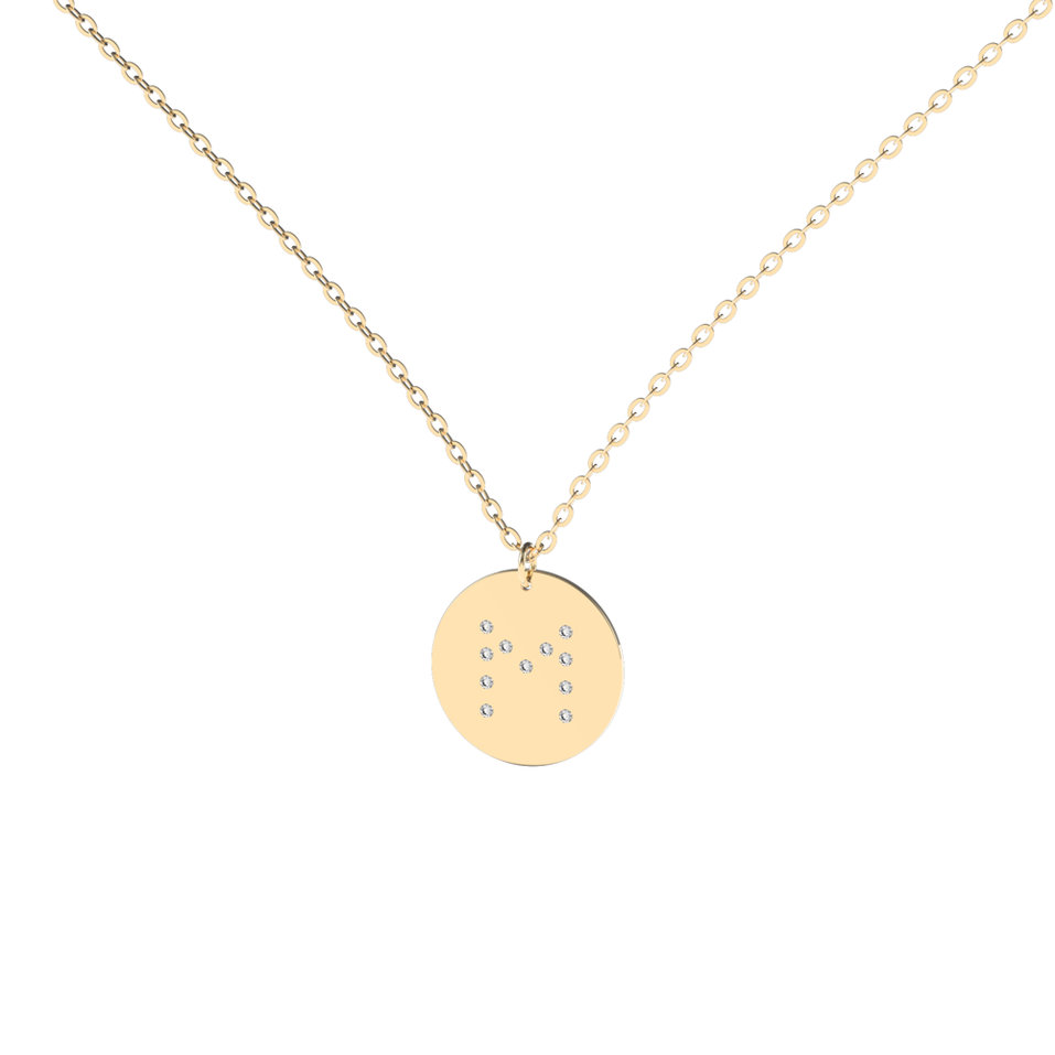 Diamond necklace Diamond Coins M