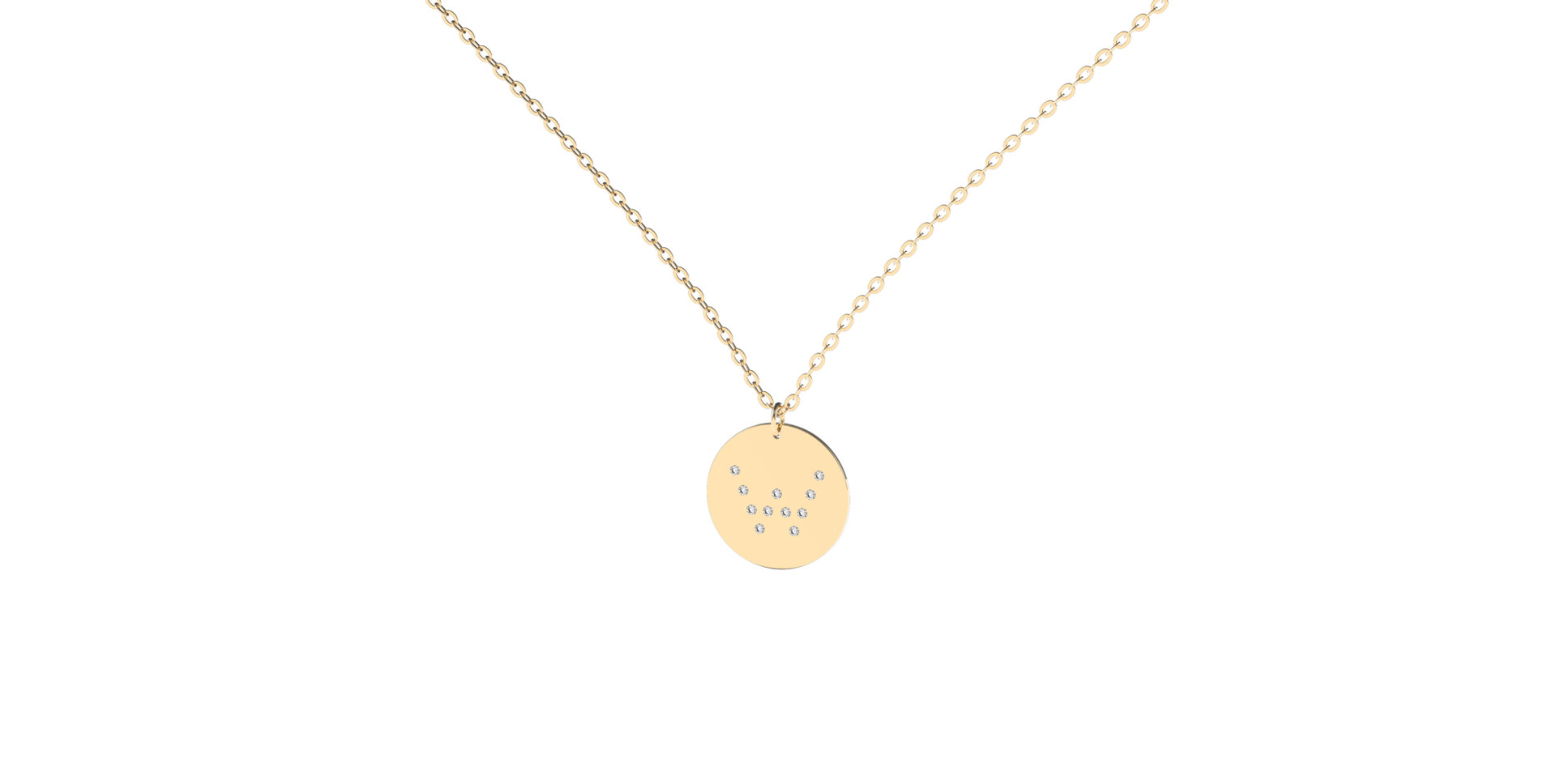 Diamond necklace Diamond Coins W