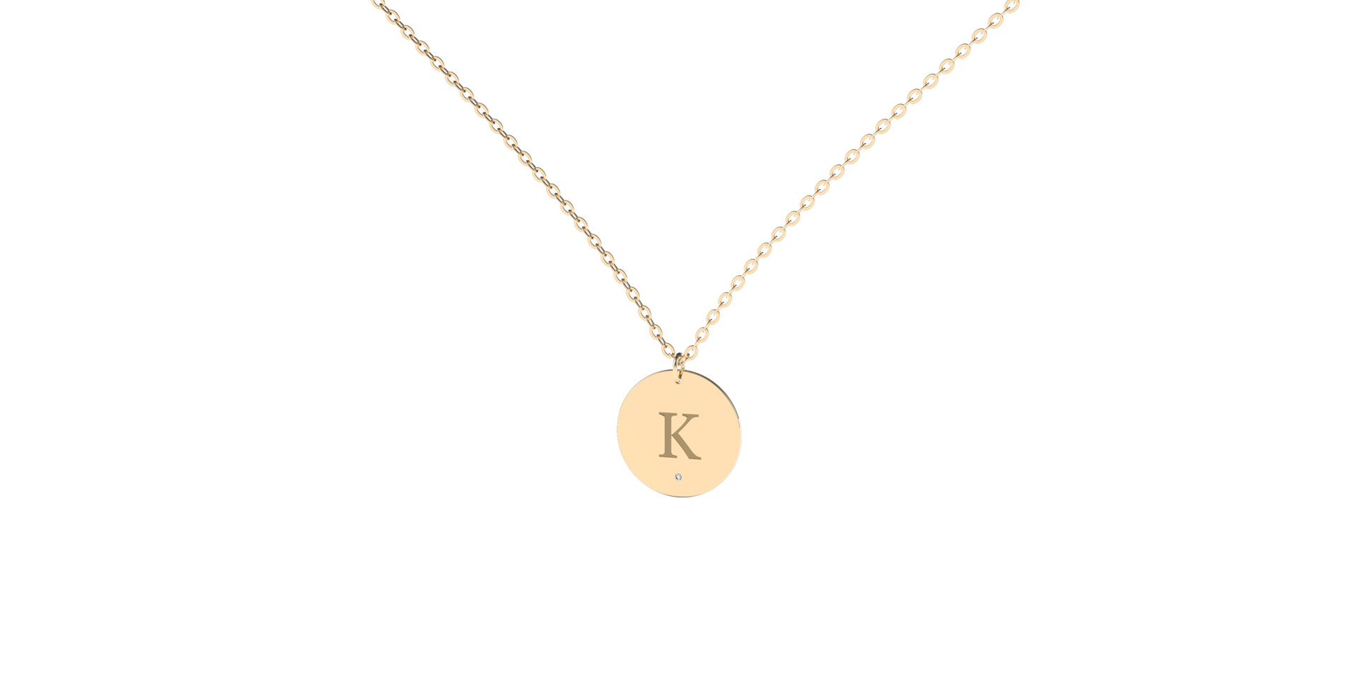 Diamond necklace Big Coins K