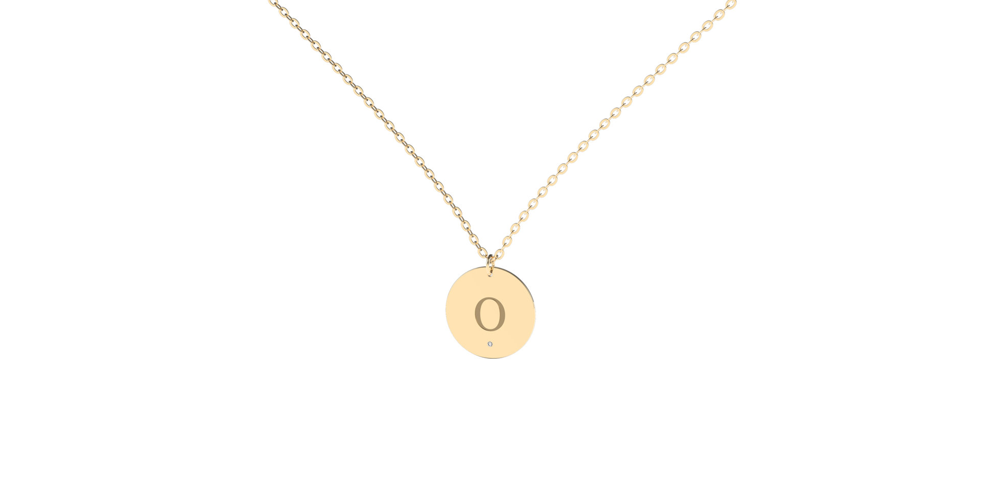 Diamond necklace Big Coins O