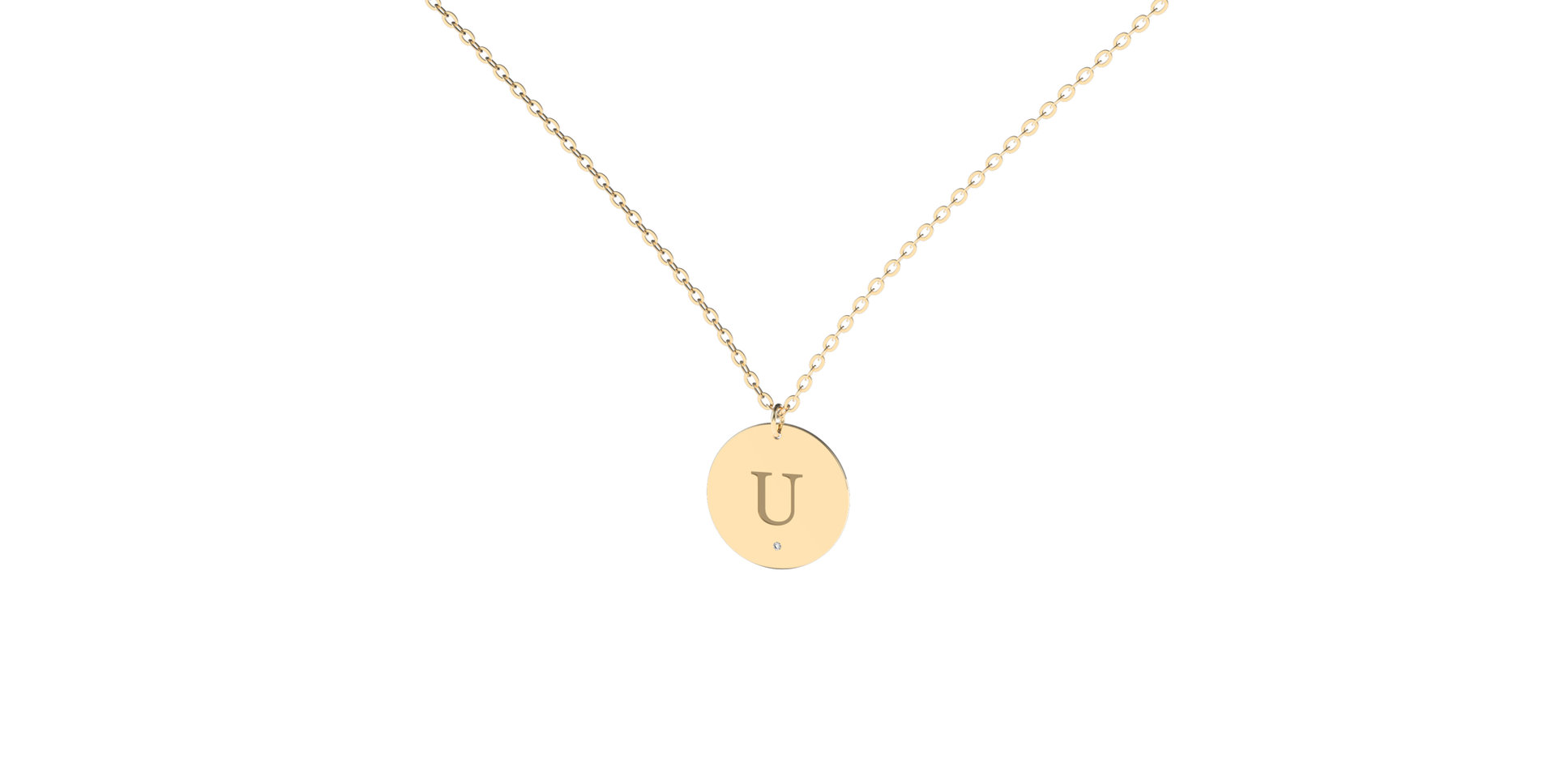 Diamond necklace Big Coins U