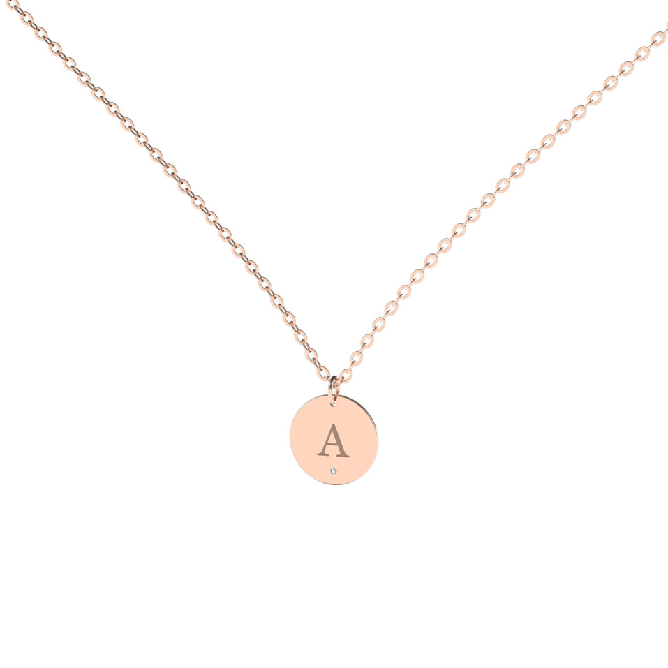 Diamond necklace Little Coins A