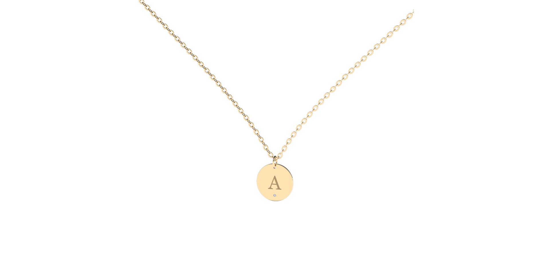 Diamond necklace Little Coins A