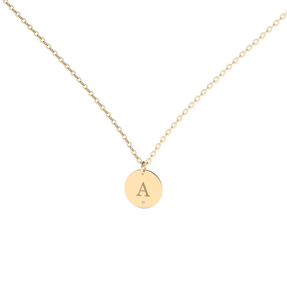 Diamond necklace Little Coins A