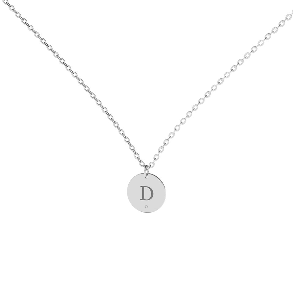 Diamond necklace Little Coins D
