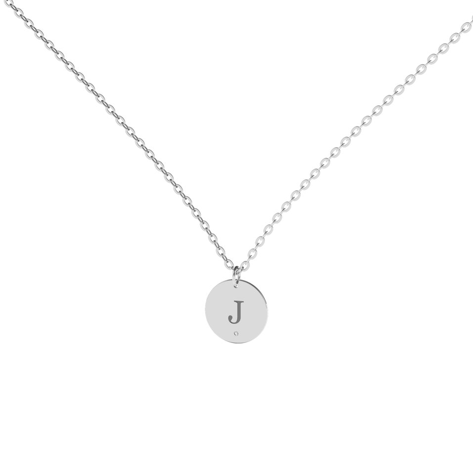 Diamond necklace Little Coins J