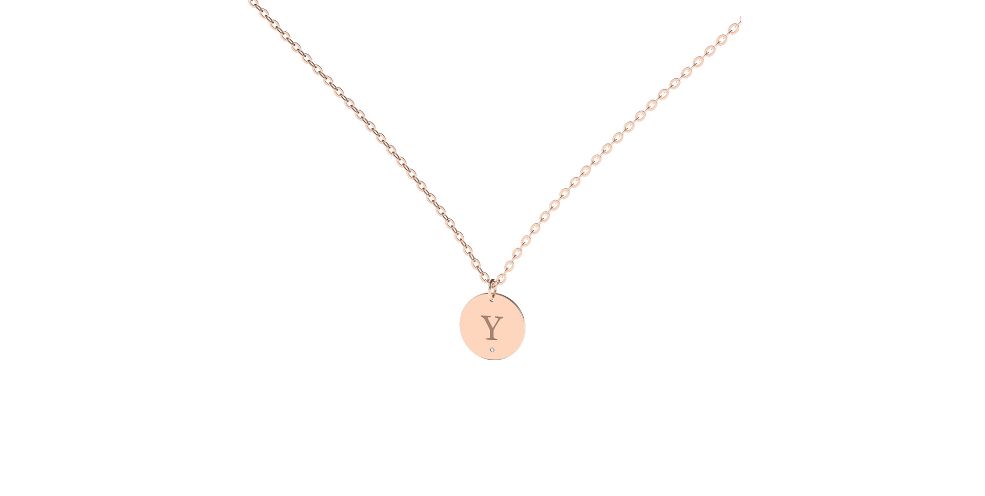 Diamond necklace Little Coins Y