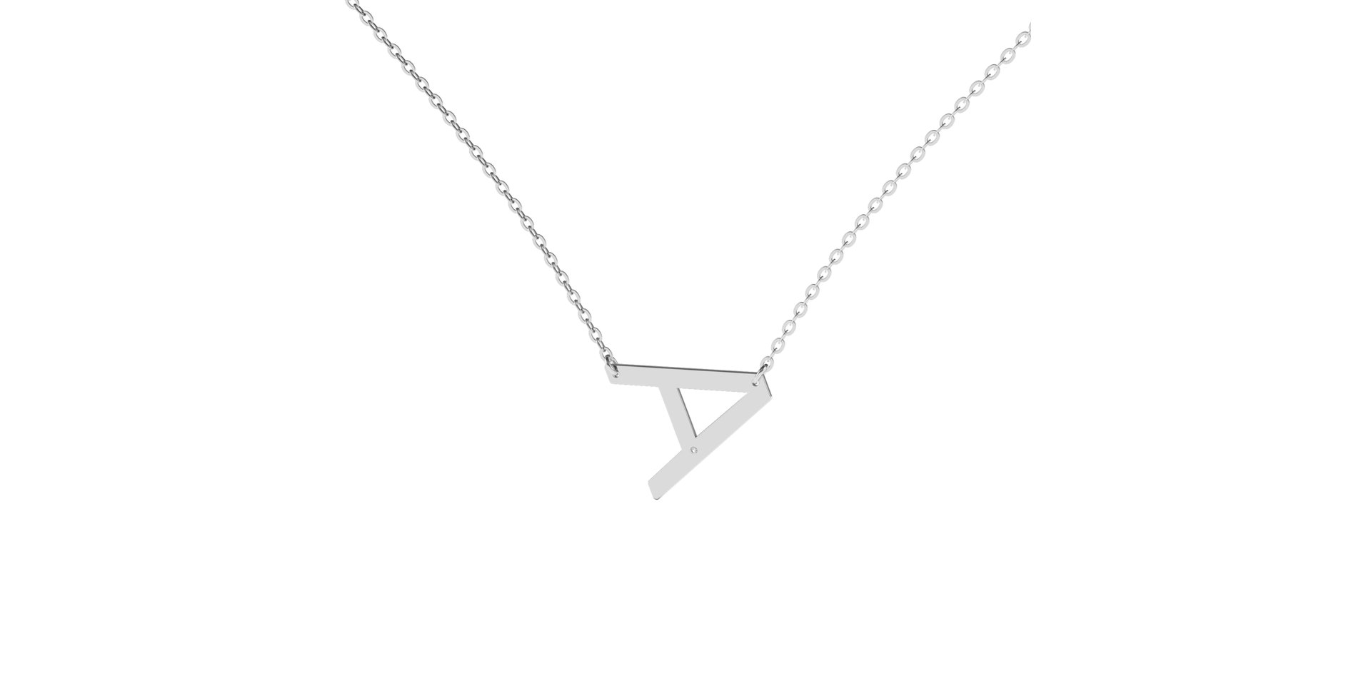 Diamond necklace Big Line A