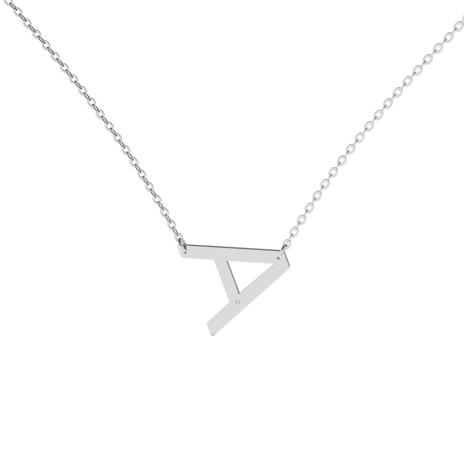 Diamond necklace Big Line A