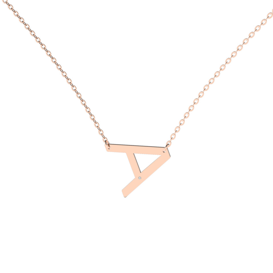 Diamond necklace Big Line A