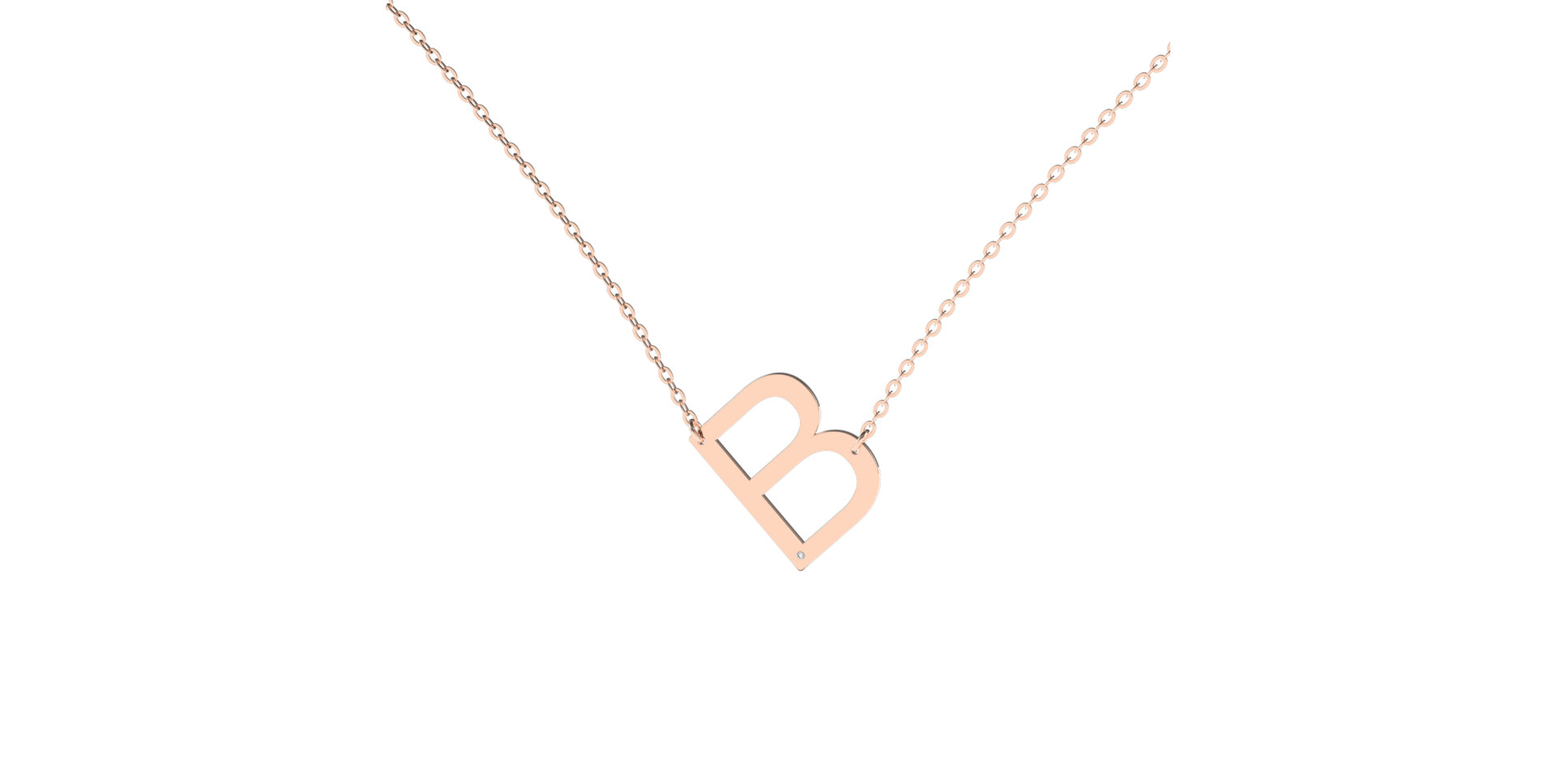 Diamond necklace Big Line B