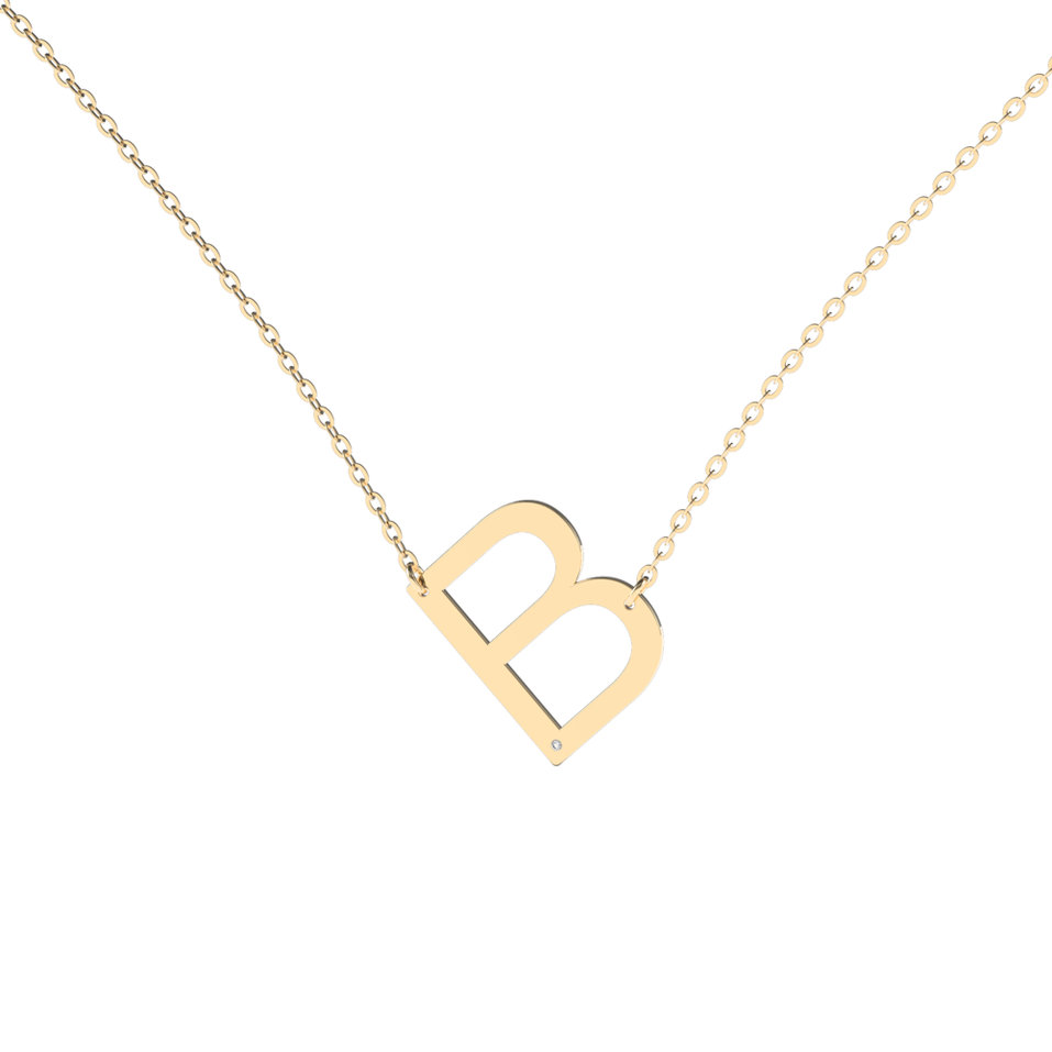 Diamond necklace Big Line B