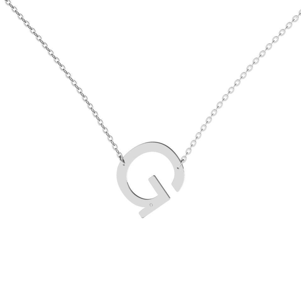 Diamond necklace Big Line G