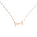 Diamond necklace Big Line I2