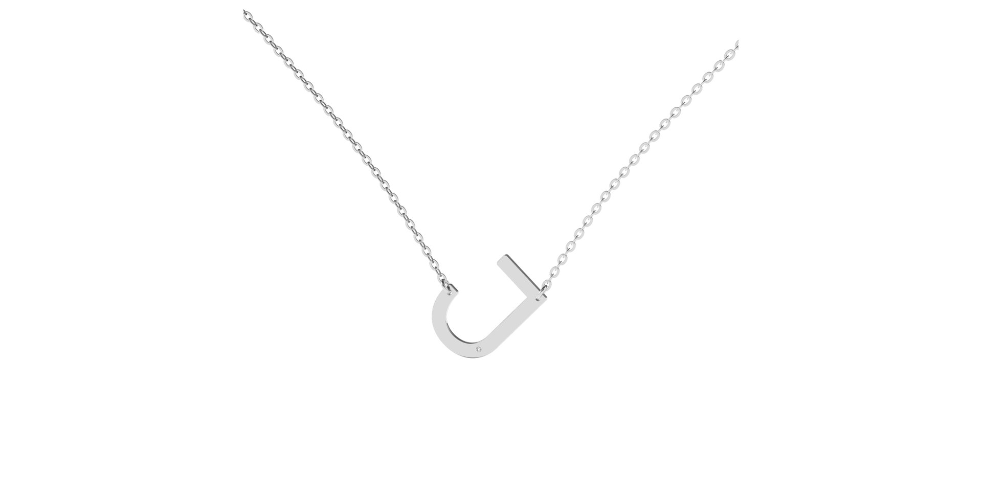 Diamond necklace Big Line J