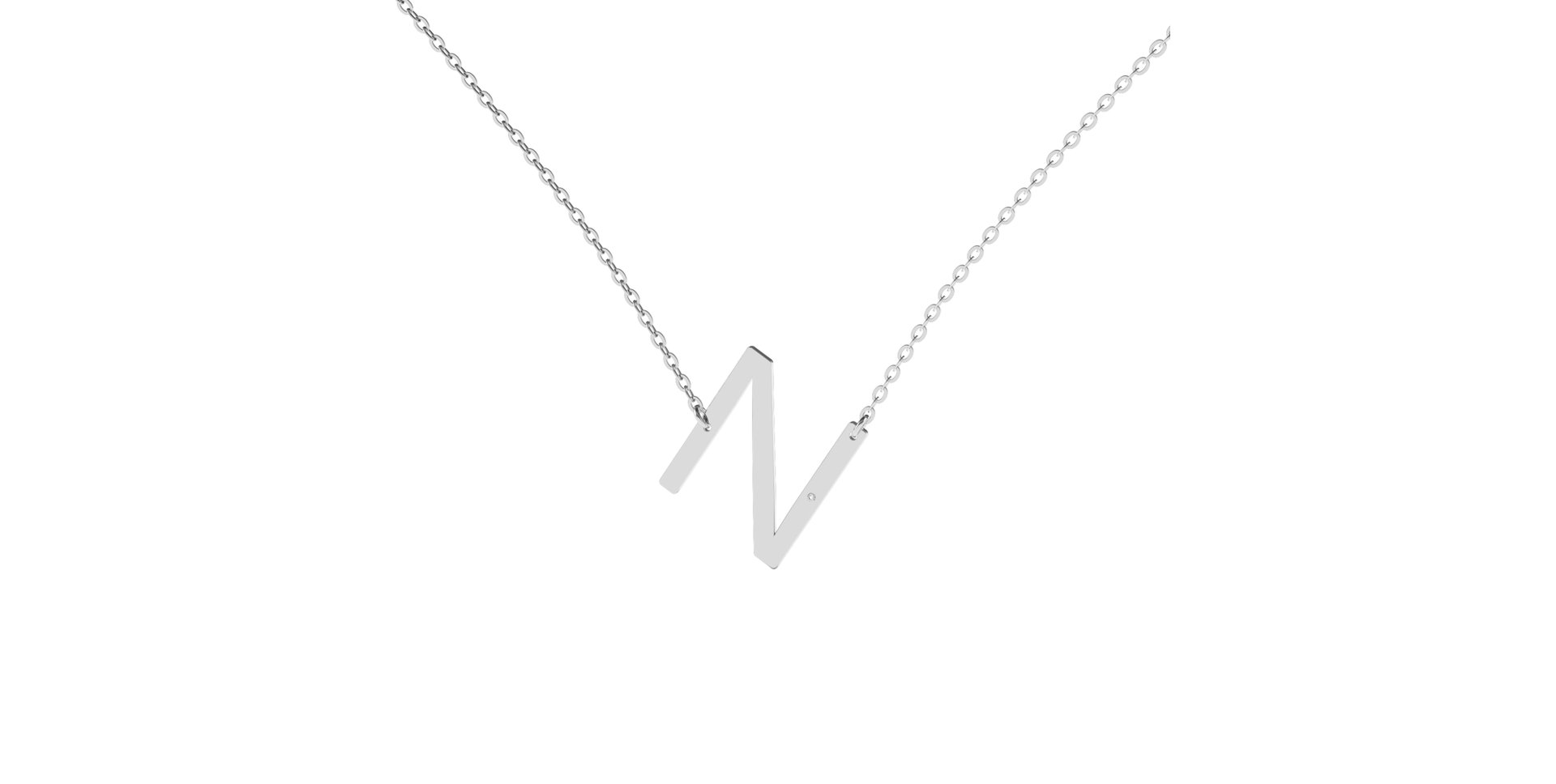 Diamond necklace Big Line N