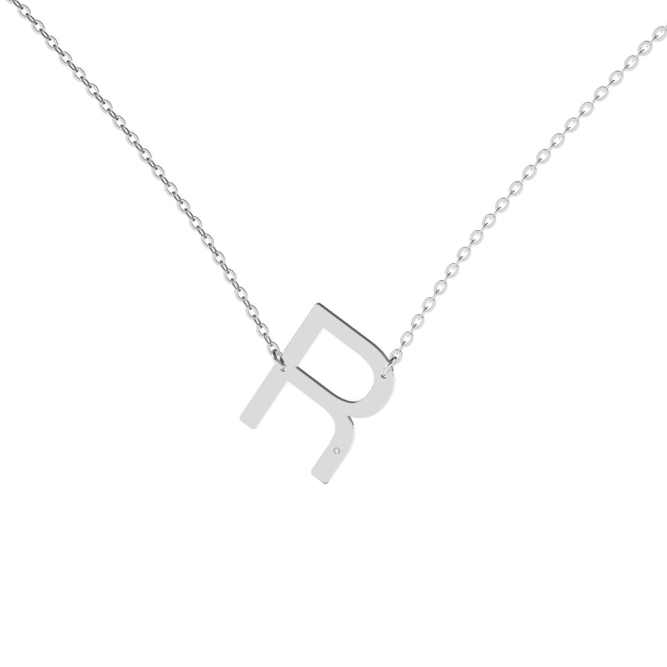 Diamond necklace Big Line R