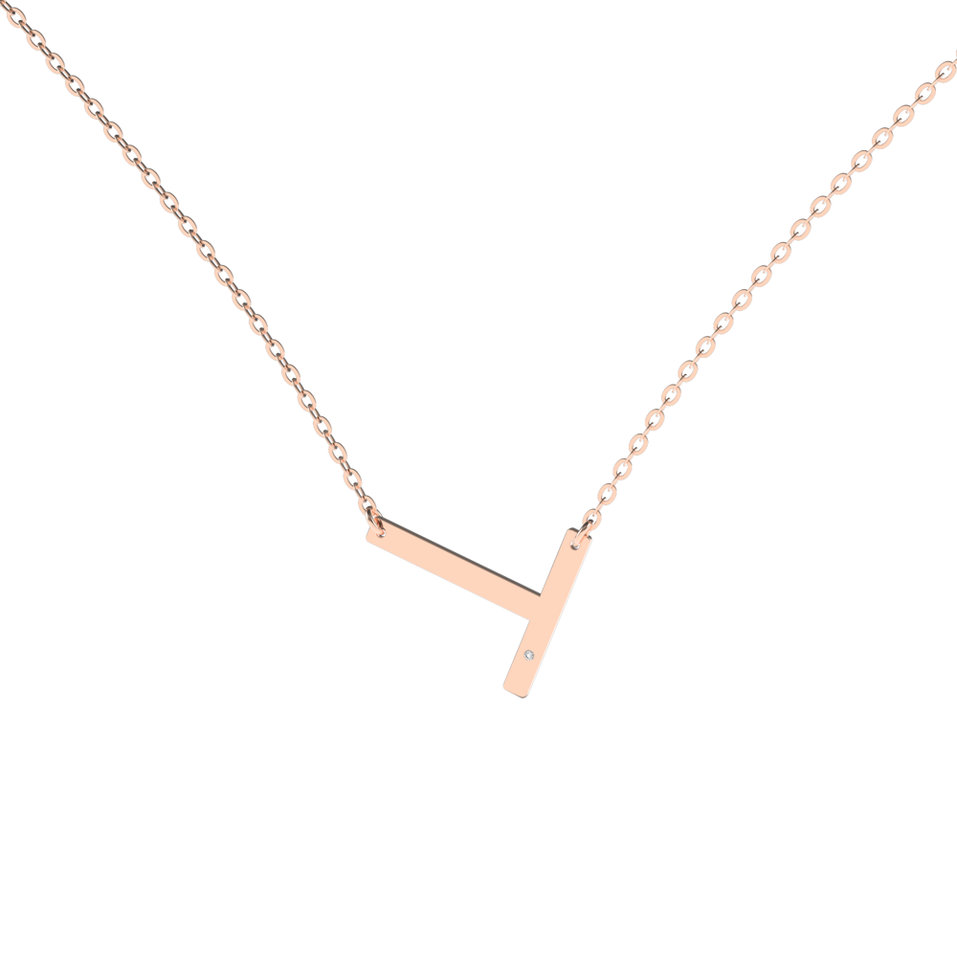 Diamond necklace Big Line T