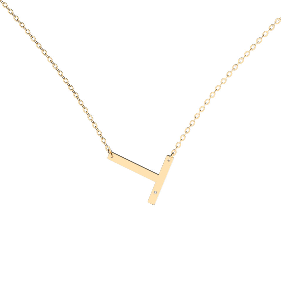 Diamond necklace Big Line T