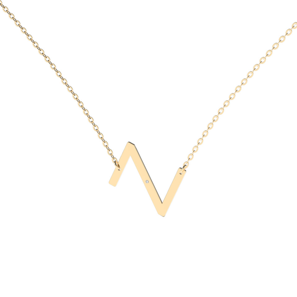 Diamond necklace Big Line Z