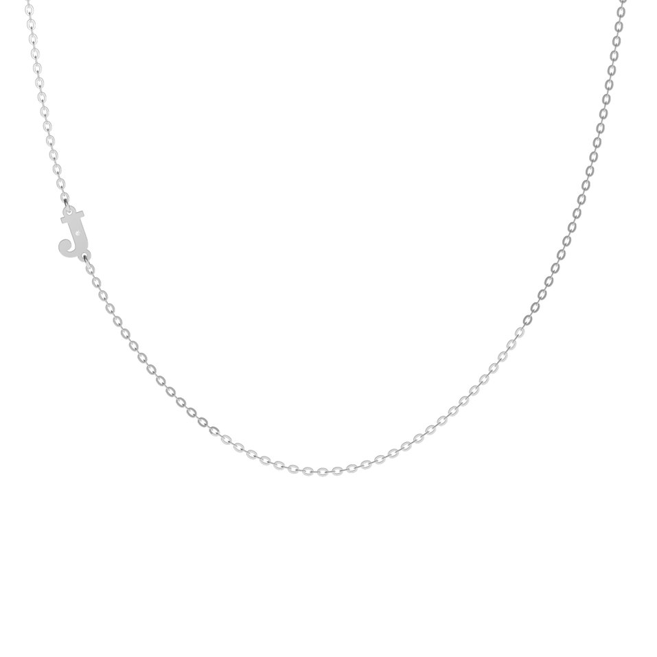 Diamond necklace Big Line J