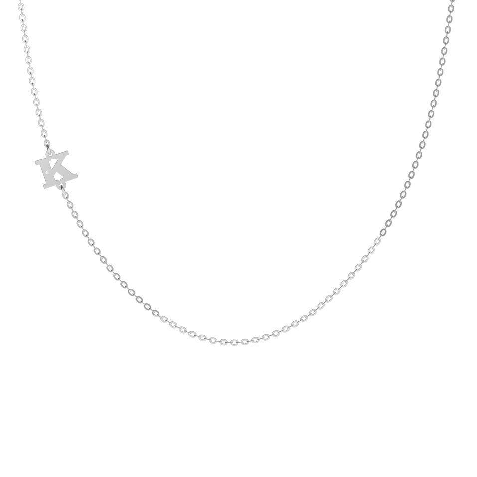 Diamond necklace Big Line K