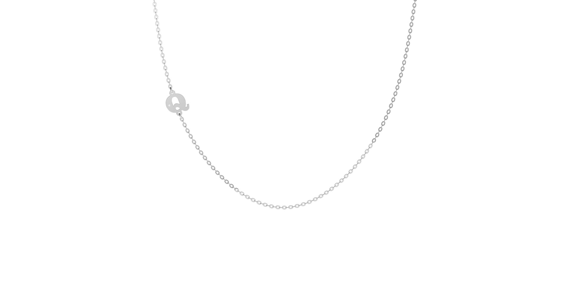 Diamond necklace Big Line Q