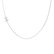 Diamond necklace Big Line X2