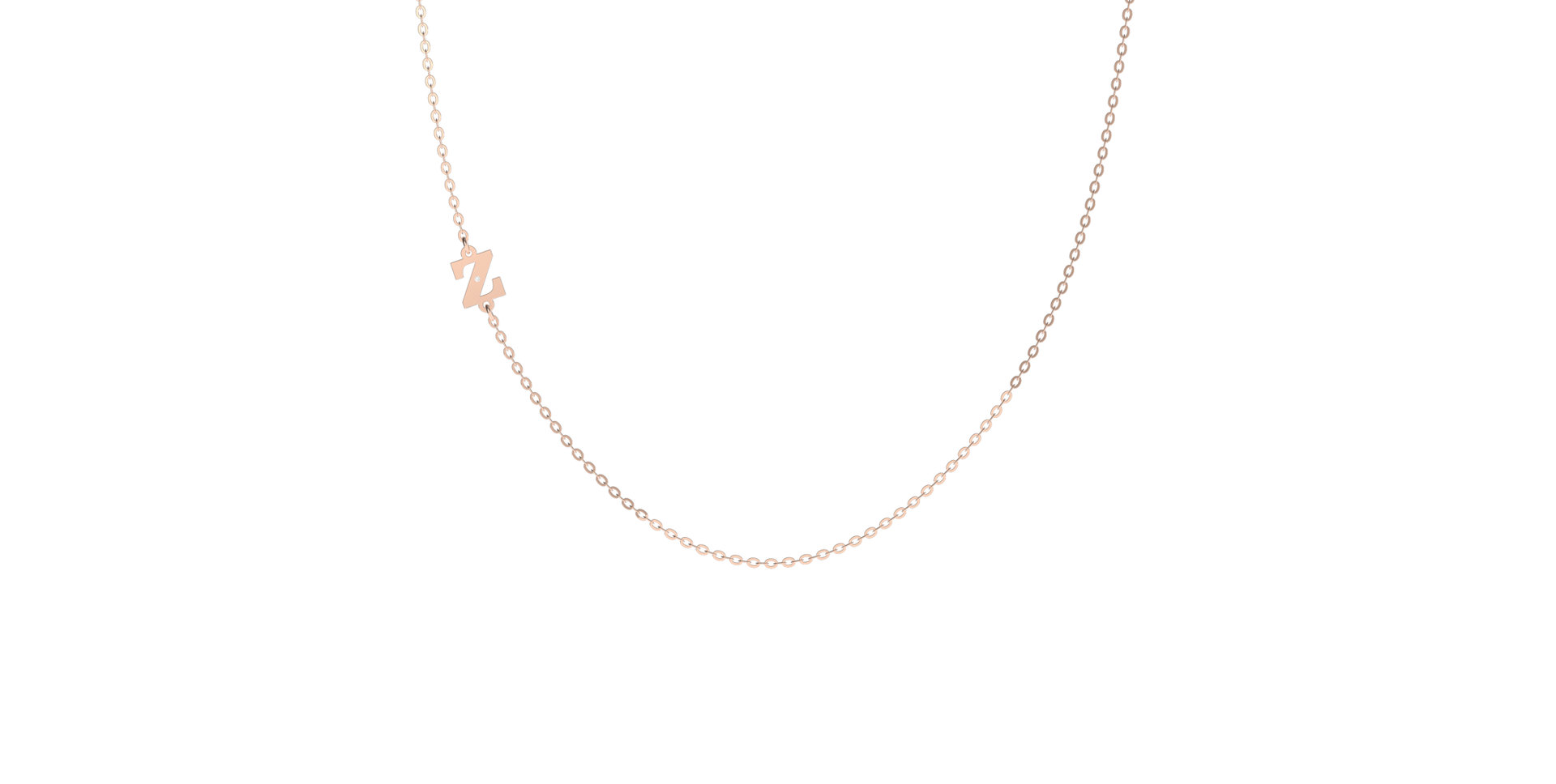 Diamond necklace Big Line Z