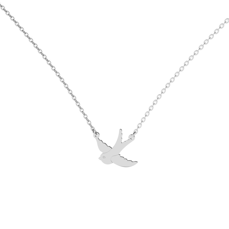 Diamond necklace Swallow