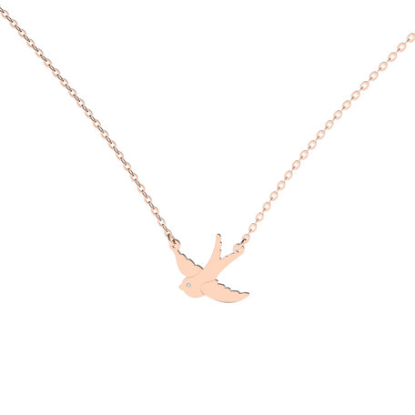 Diamond necklace Swallow