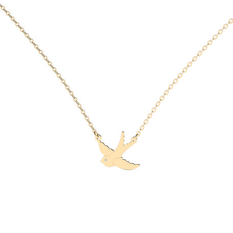 Diamond necklace Swallow