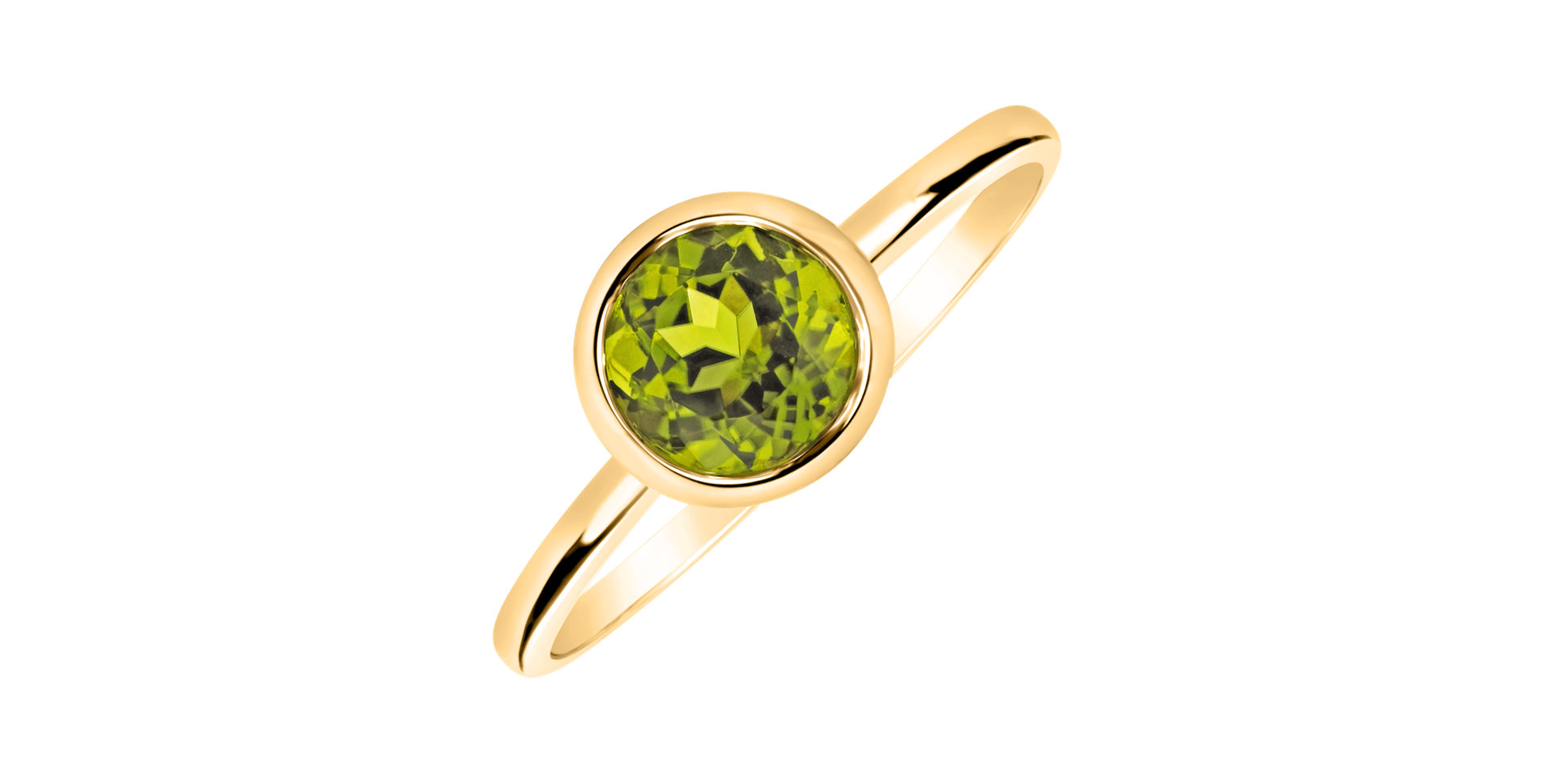 Ring with Peridot Bonbon