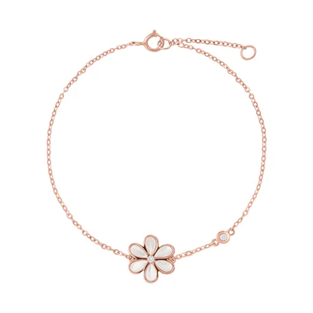 Diamond bracelet with Pearl Petals & Dreams