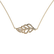 Diamond necklace Diamond Leaf2
