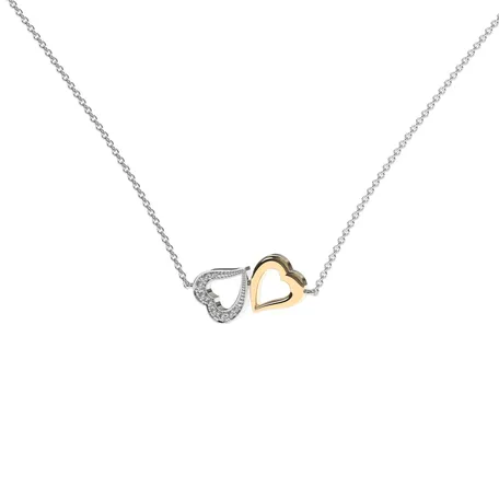 Diamond necklace Lovely Heart