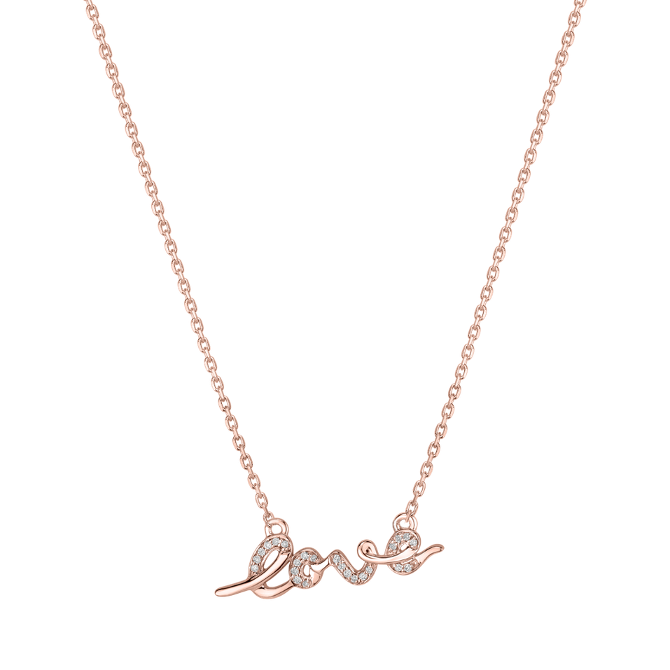 Diamond necklace Tender Love