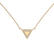 Diamond necklace Charming Triangle2