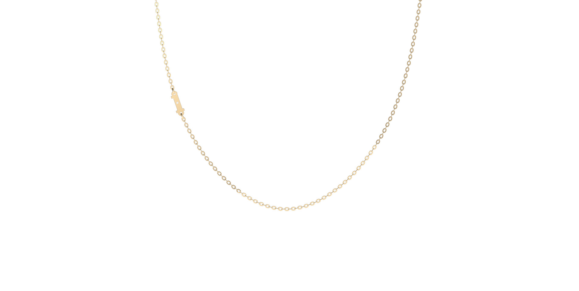 Diamond necklace Big Classic L