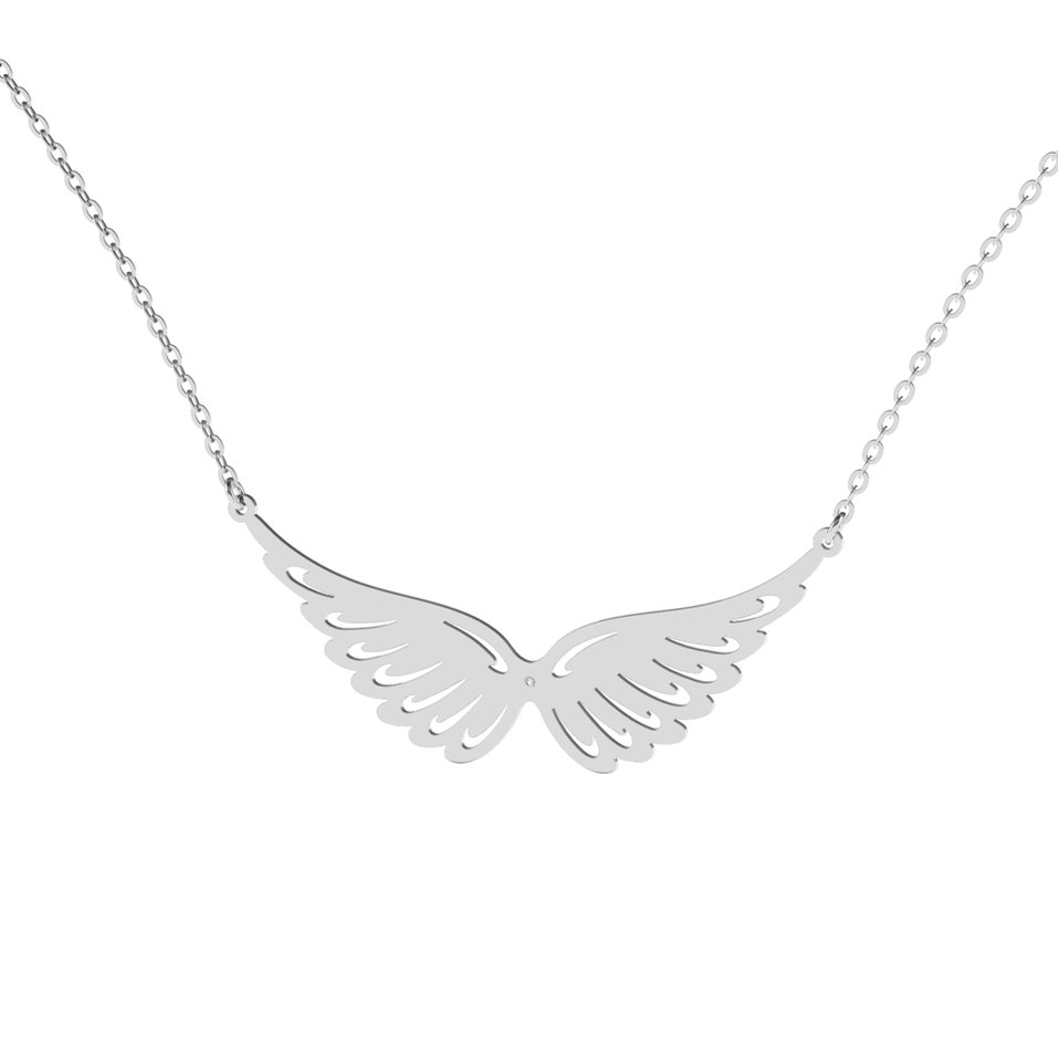 Diamond necklace Wings