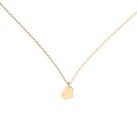 Diamond necklace Precious Heart