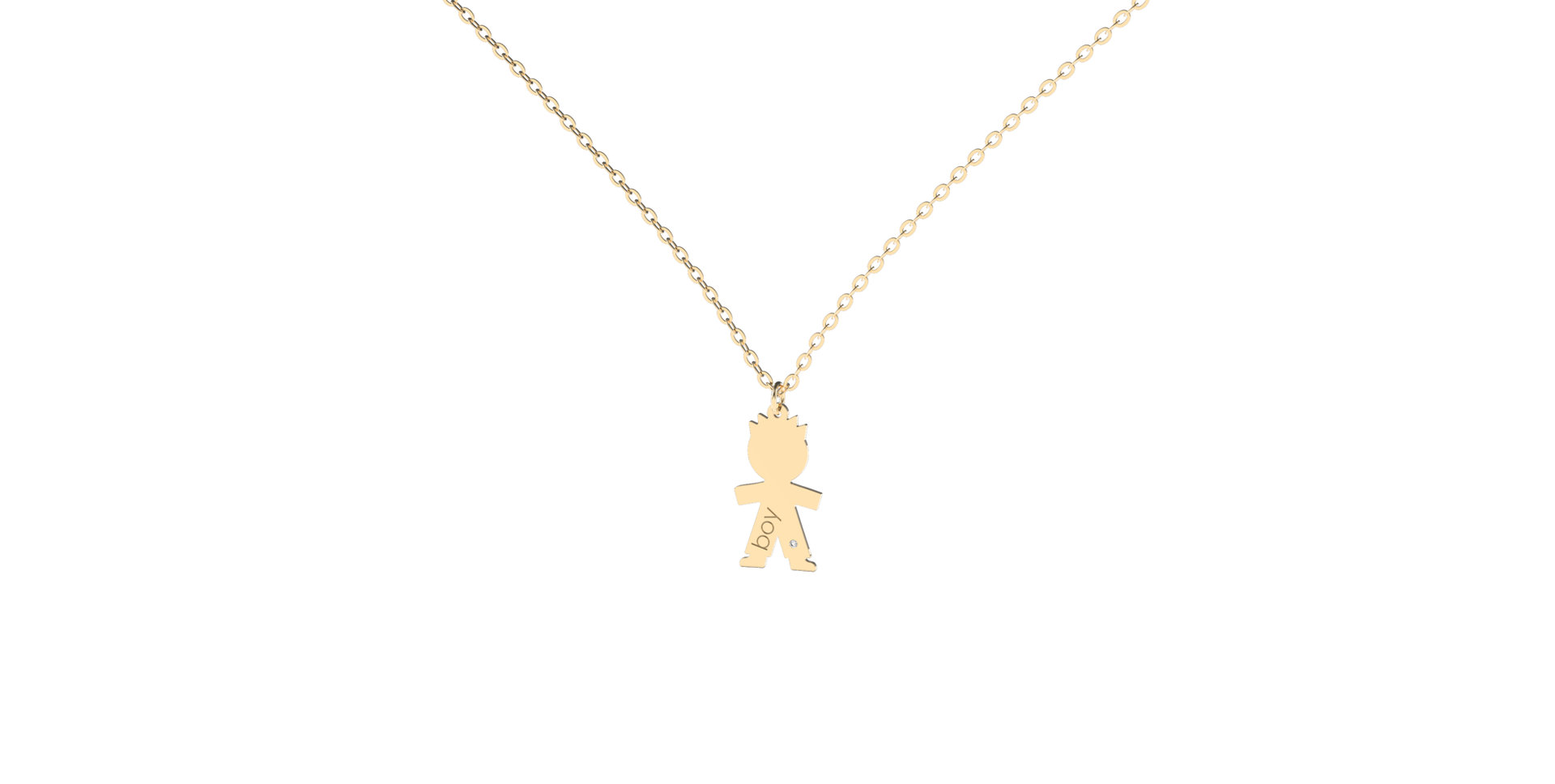 Diamond necklace Boy