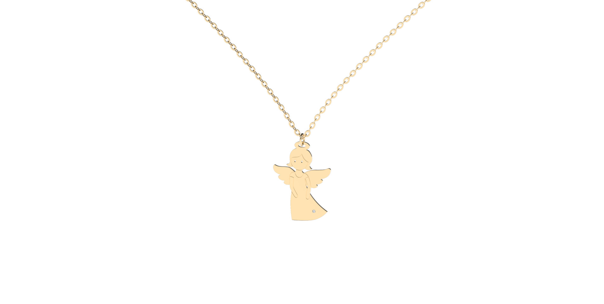 Diamond necklace Little Angel