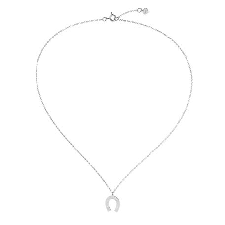 Diamond necklace Horseshoe